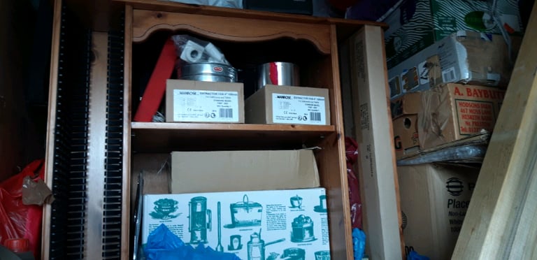 image for Shelving unit with 2 free cd racks