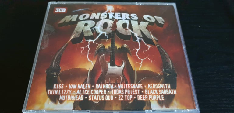 MONSTERS OF ROCK. 3 CDS ALBUM. 