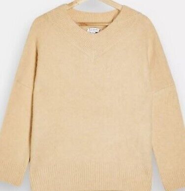 image for Gorgeous brand new Top Shop Ivory Brushed Longline knitted Jumpers small & medium £30 each one