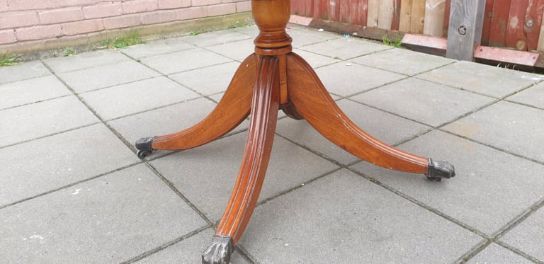  Regency  style  wooden dining table 1950's 