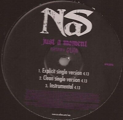 image for Nas ‎– Just A Moment Vinyl, 12 £15
