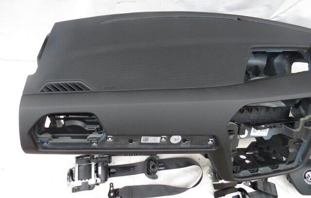 VW TIGUAN AIR BAG KIT DASHBOARD SET OF SEAT BELTS 2017-ON