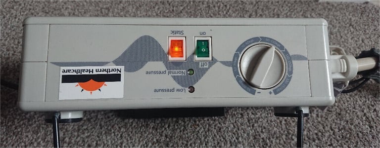 OLA 8 Pressure revealing air mattress with APP-PO8A Variable pump Full Single Size