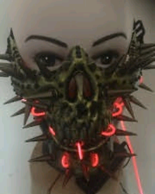 image for Halloween Skull Led Mask