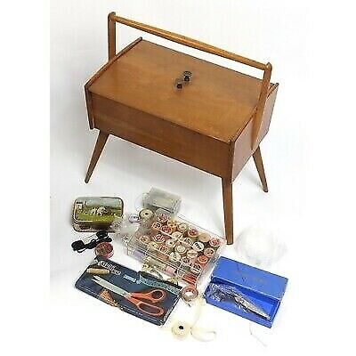 Vintage Danish Sewing Box