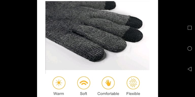 Winter Warm Knit Gloves(M)