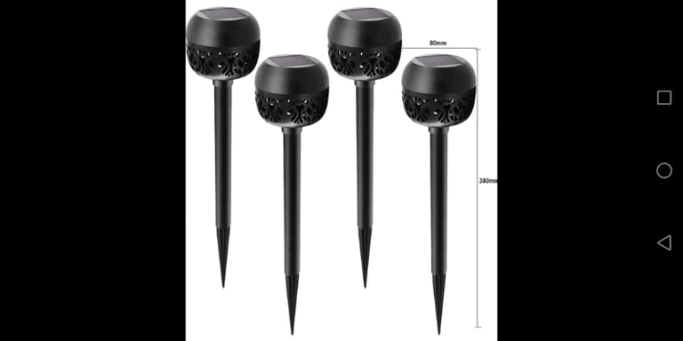 Solar Lights Outdoor(4packs)