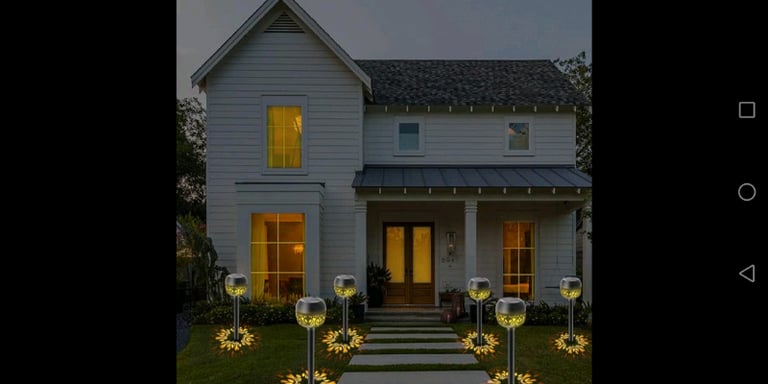 Solar Lights Outdoor(4packs)