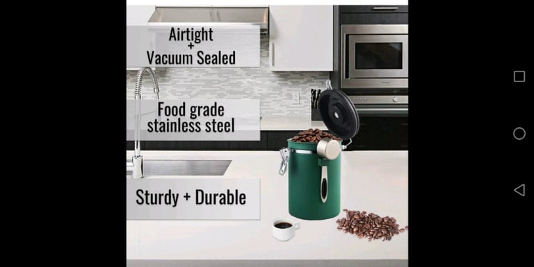 Coffee Storage Container