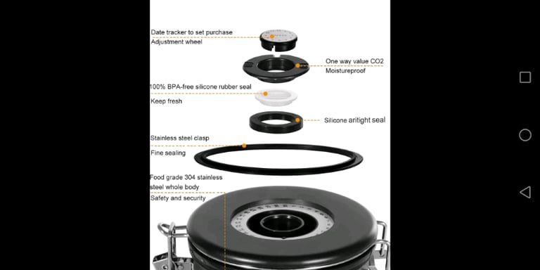 Coffee Storage Container