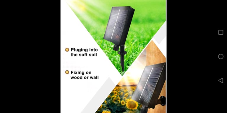 Solar String Lights Outdoor