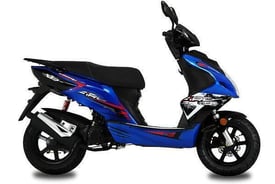 image for AJS Firefox 50 50cc Sport Moped Automatic 1st Scooter Delivery & Cheap Finance