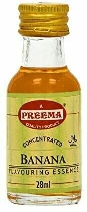 image for 1 x PREEMA BANANA FLAVOUR, past bb date, 28ML BOTTLE