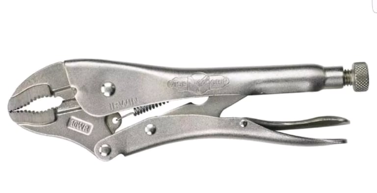 Irwin Vise-grip Locking Pliers Curved Jaws Wrench Grips 10WR 250 mm T0