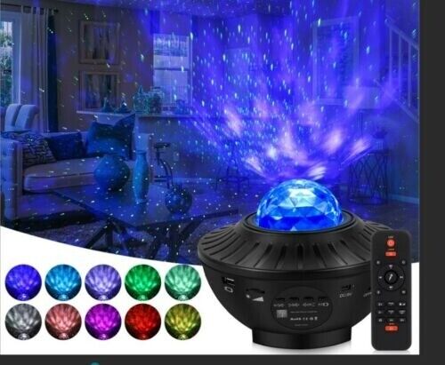 image for Brand New Galaxy Projector Star Projector Night Light LED Lamp with re