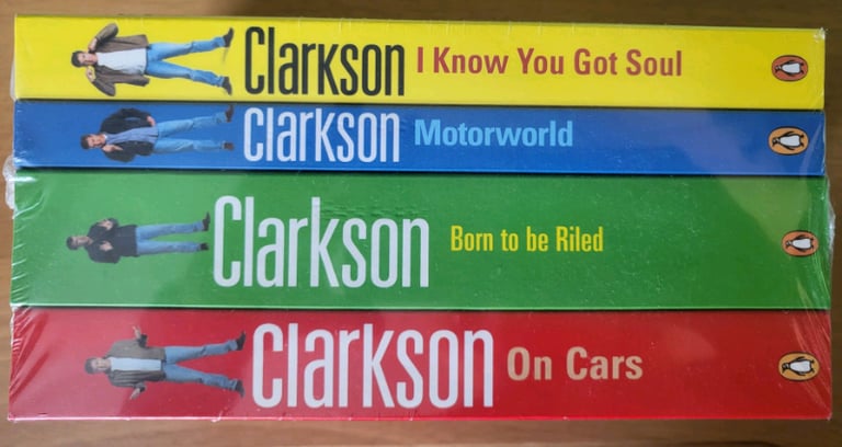 image for Jeremy Clarkson set of 4 sealed books UNOPENED
