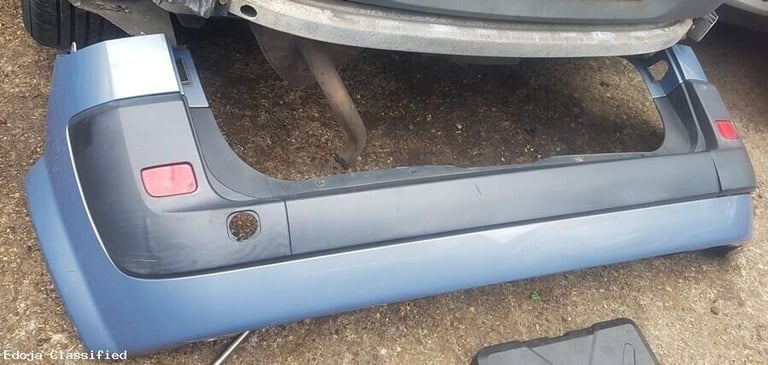 Renault Scenic Rear Bumper Blue 2005