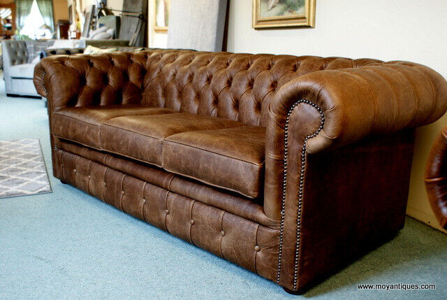 Chesterfield Sofa Vintage Leather