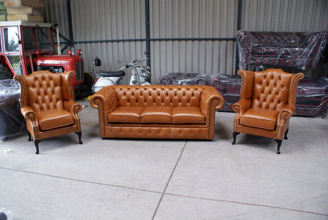 Chesterfield Sofa Vintage Leather