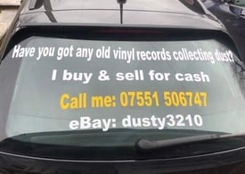 Vinyl records wanted - cash paid for job lots - Bham and surrounding areas