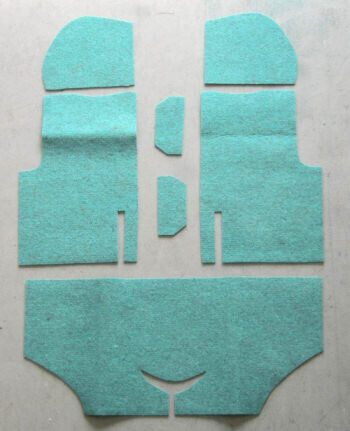 CLASSIC MINI UNDER FELT - SOUND DEADENING TOP QUAL & CARPET SETS DOOR CARDS HEADLINING