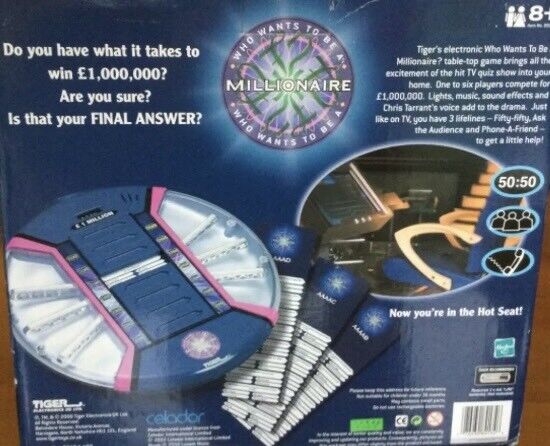 Who Wants to be a Millionaire electronic Game