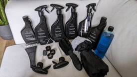 Mercedes Benz car cleaning kit and bag