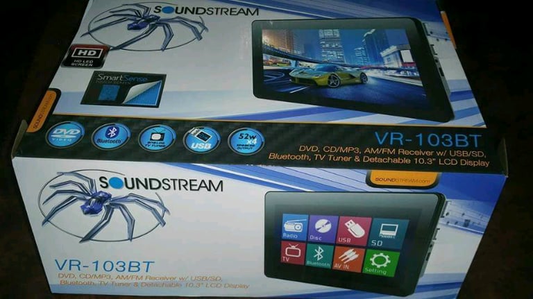 image for Soundstream VR-103BT car multimedia player