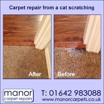 Carpet Repairs - Cats Scratching