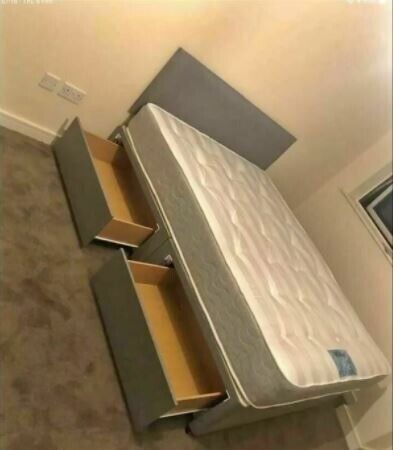 **100% GUARANTEED PRICE!**BRAND NEW-Double Bed With Mattress Options-Single Bed-Kingsize Bed