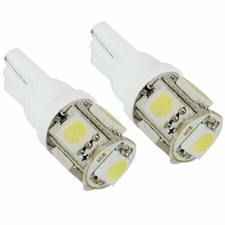 2 x T10 W5W 501 5 SMD 5050 LED HIGH POWER CANBUS CAR SIDE LIGHT WEDGE WHITE  BULB | in St Austell, Cornwall | Gumtree