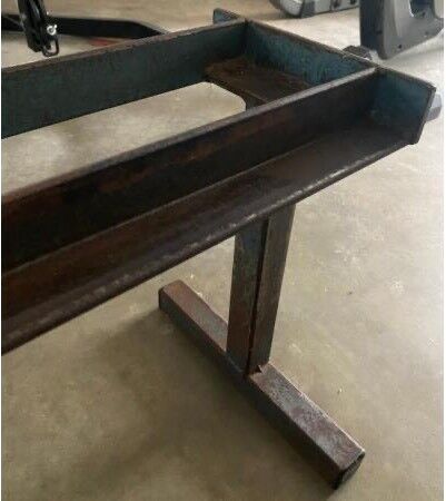 Cast iron dumbbell rack