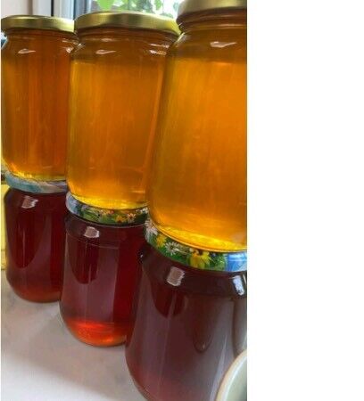 Homemade natural honey 🍯🐝