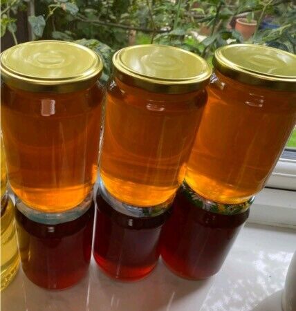 Homemade natural honey 🍯🐝