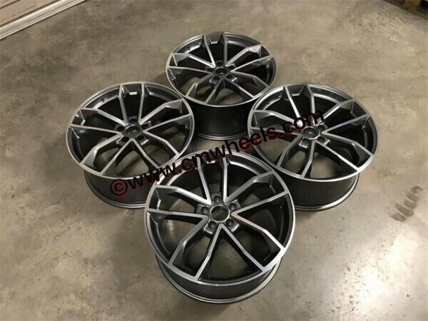 18" Inch S5 style Alloy wheels - Audi A1 S1 VW POLO SEAT IBIZA Audi TT MK1 Skoda Fabia 5X100