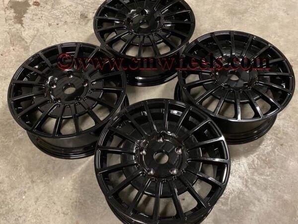 18 20" Inch OZ M-Sport MSRT Alloy wheels Ford Transit Custom Van centre bore 65.1 5x120 Gloss black