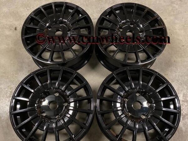 image for 18 20" Inch MS wheels Ford Transit Custom Van centre bore 65.1 5x160 Black