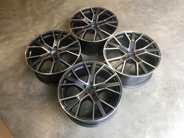 18 19 20 22″ Inch RS6 D Wheels A3 A4 A5 A6 A7 A8 Caddy Van Seat Leon Skoda 5x112
