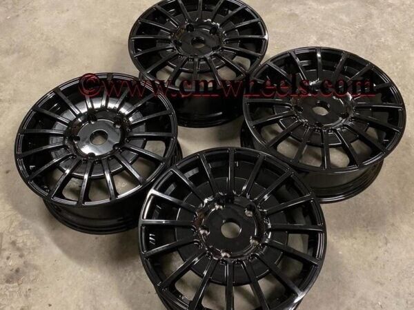 18 20" Inch OZ M-Sport MSRT Alloy wheels Ford Transit Custom Van centre bore 65.1 5x120 Gloss black