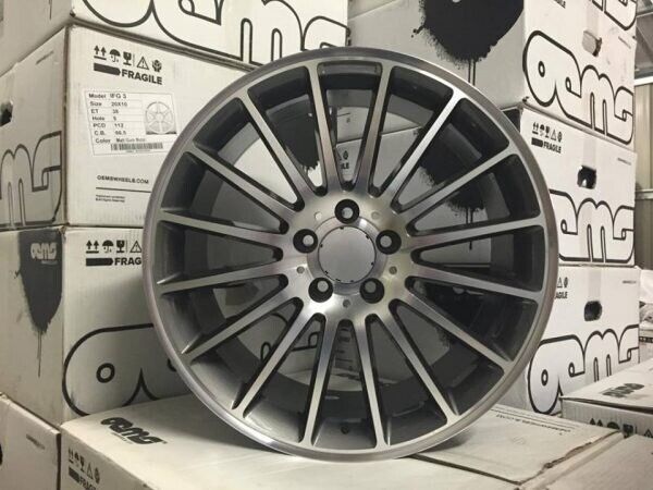 19" Inch Multi spoke C63 AMG Style Wheels merc C E A S Class 5X112 W204 W205 W212 W213 W221