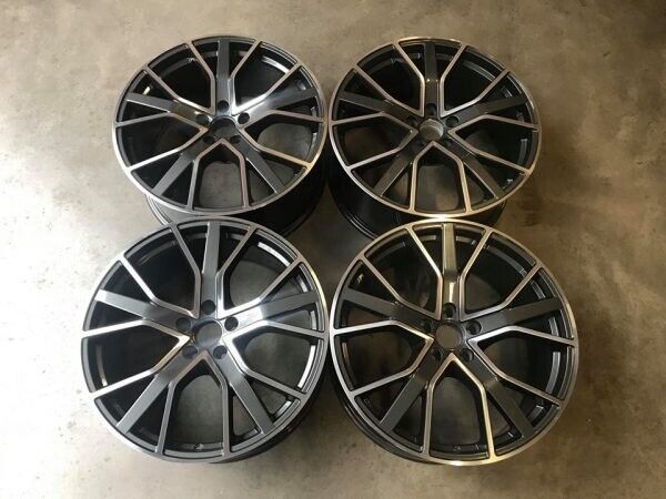 18 19 20 22″ Inch RS6 D Wheels A3 A4 A5 A6 A7 A8 Caddy Van Seat Leon Skoda 5x112