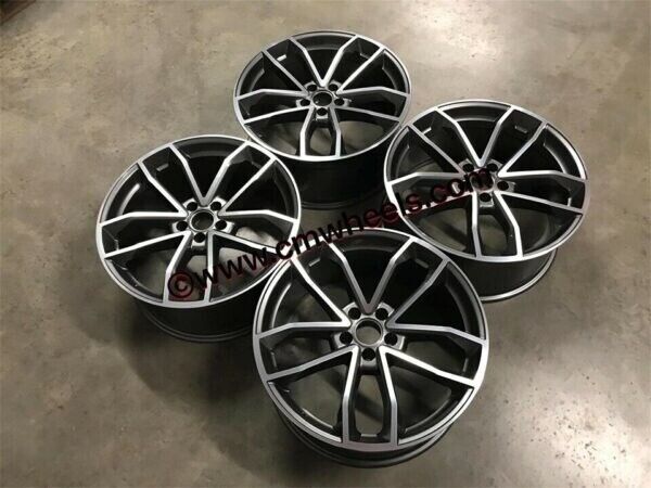18" Inch S5 style Alloy wheels - Audi A1 S1 VW POLO SEAT IBIZA Audi TT MK1 Skoda Fabia 5X100