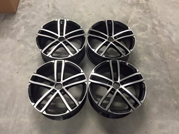 18 19" Inch VW Golf GTi Nogaro Style wheels VW Golf MK5 MK6 MK7 Audi A3 Seat Leon Caddy 5x112