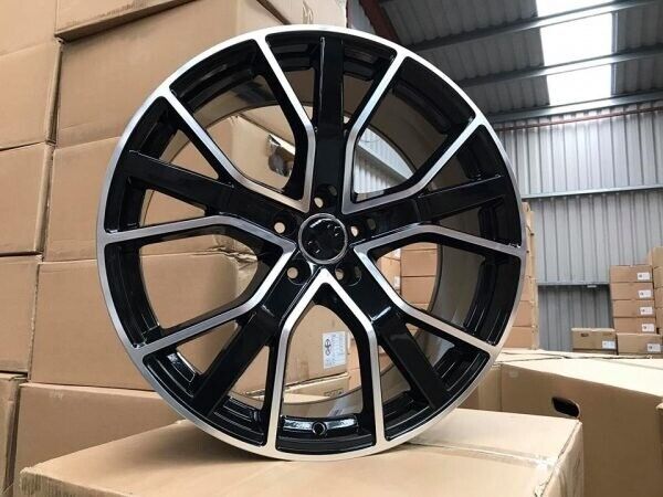 18 19 20 22″ Inch RS6 D Wheels A3 A4 A5 A6 A7 A8 Caddy Van Seat Leon Skoda 5x112