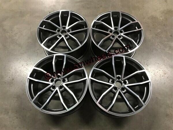 image for 18" Inch S5 style wheels VW POLO SEAT IBIZA Audi A1 S1 TT MK1 Skoda Fabia 5X100