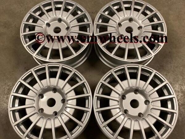 18 20" Inch OZ wheels Ford Transit Custom Van centre bore 65.1 5x120 silver