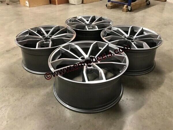 18" Inch S5 style Alloy wheels - Audi A1 S1 VW POLO SEAT IBIZA Audi TT MK1 Skoda Fabia 5X100