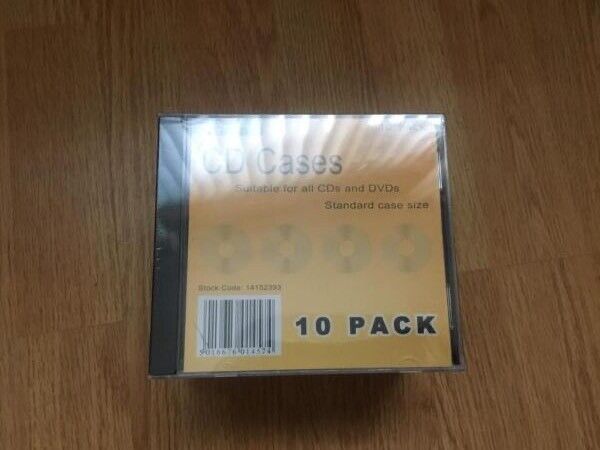 image for Pack of Brand New 10 C/D Cases. 