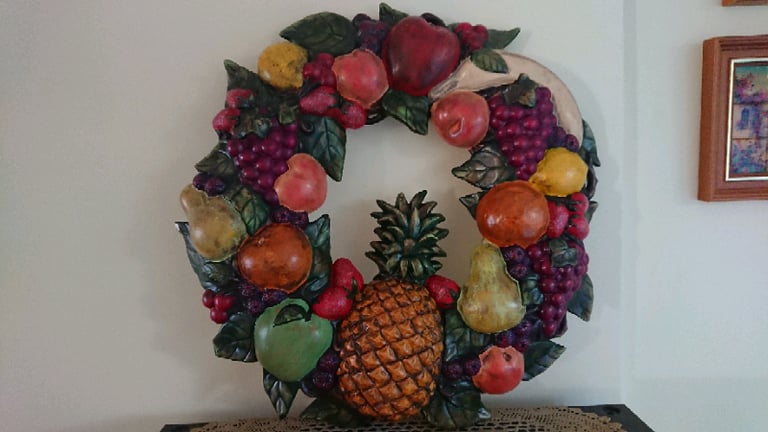 image for Decorative Fruit Wall Plaque 