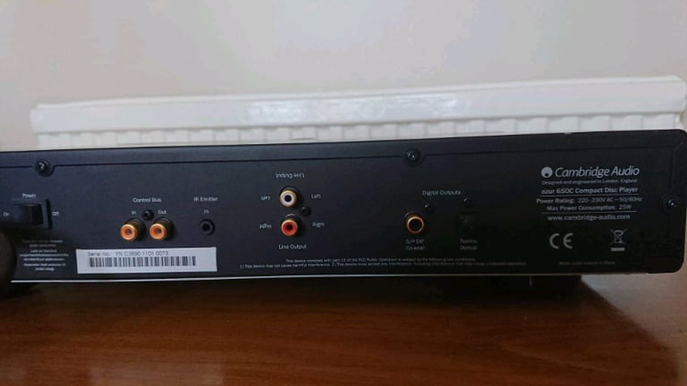 Cambridge Audio azur 650C CD player 